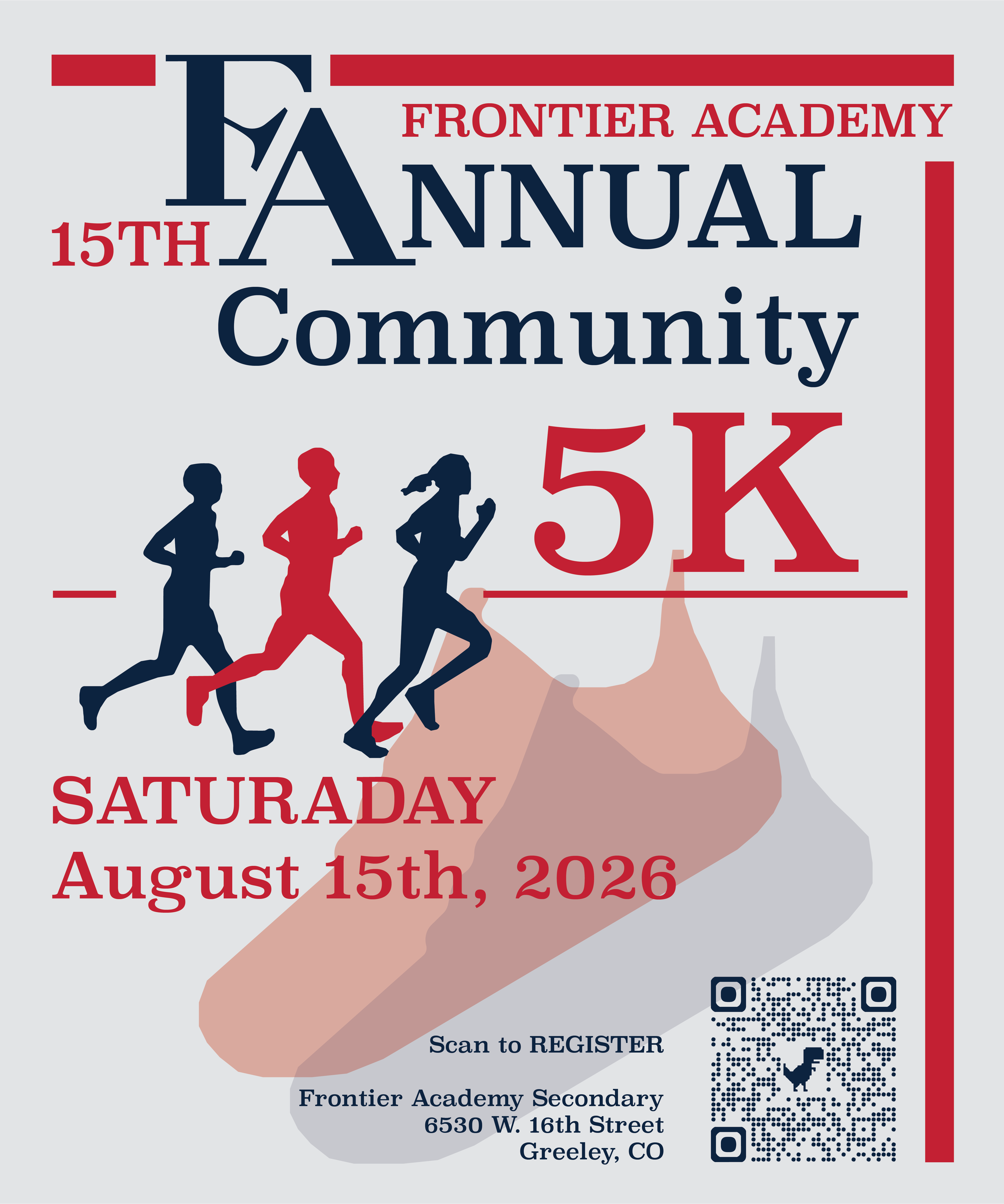 15th Annual 5K on August 15th