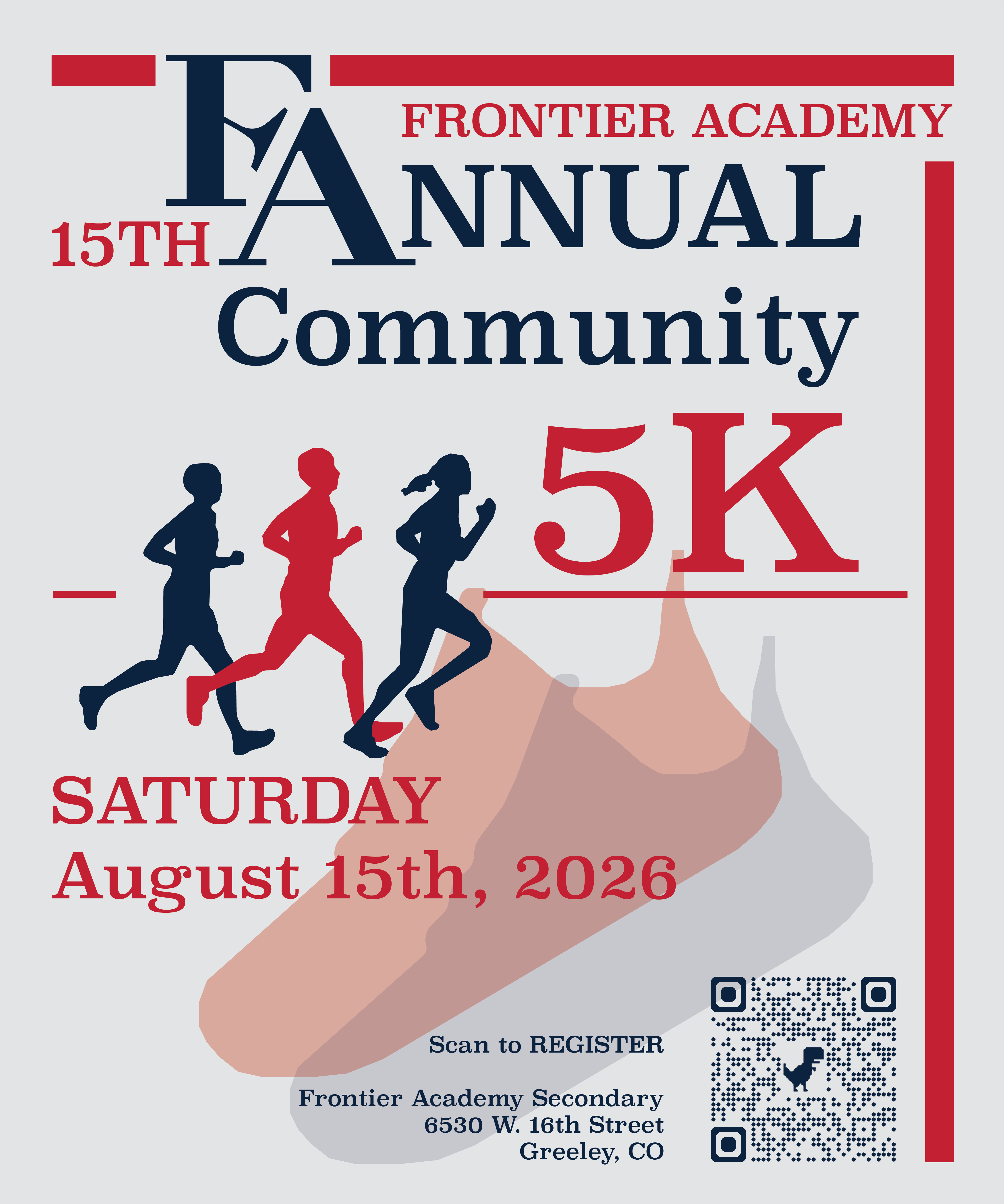 15th Annual Community 5K Flyer